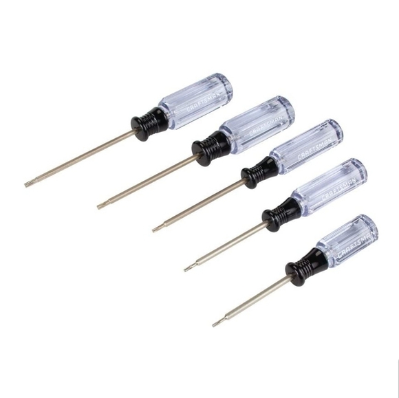 Craftsman 5 Pc. Mini Torx Screwdriver set - Picture 1 of 2